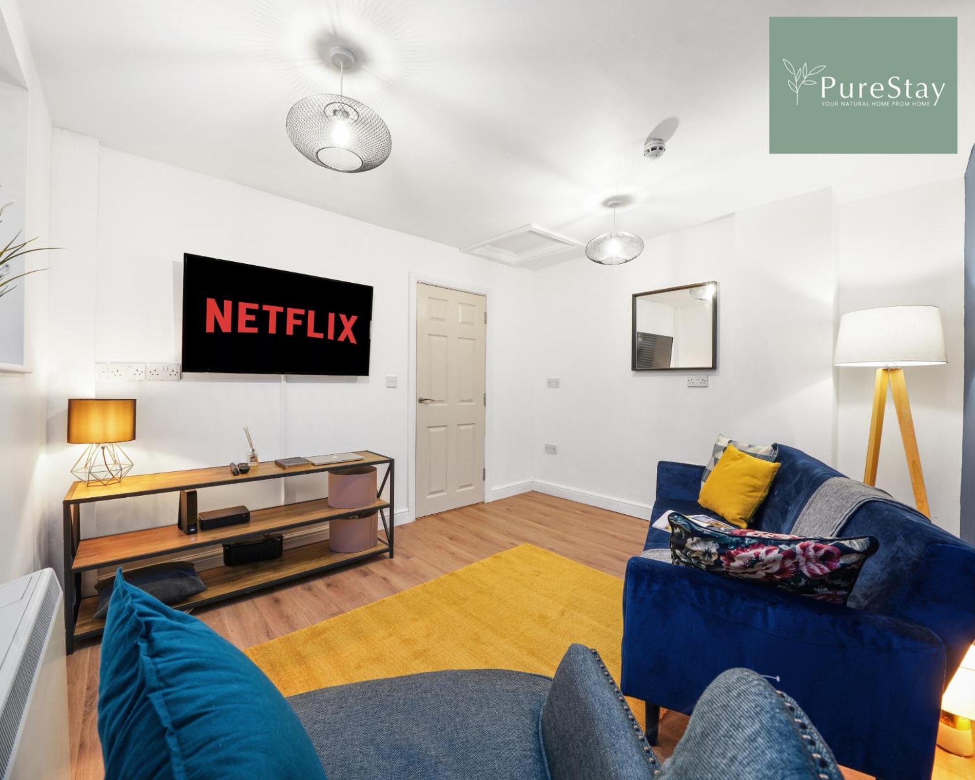 Stunning Two Bed Leamington Apartment With Free Wifi By Purestay Short Lets & Serviced Accommodation Exterior foto